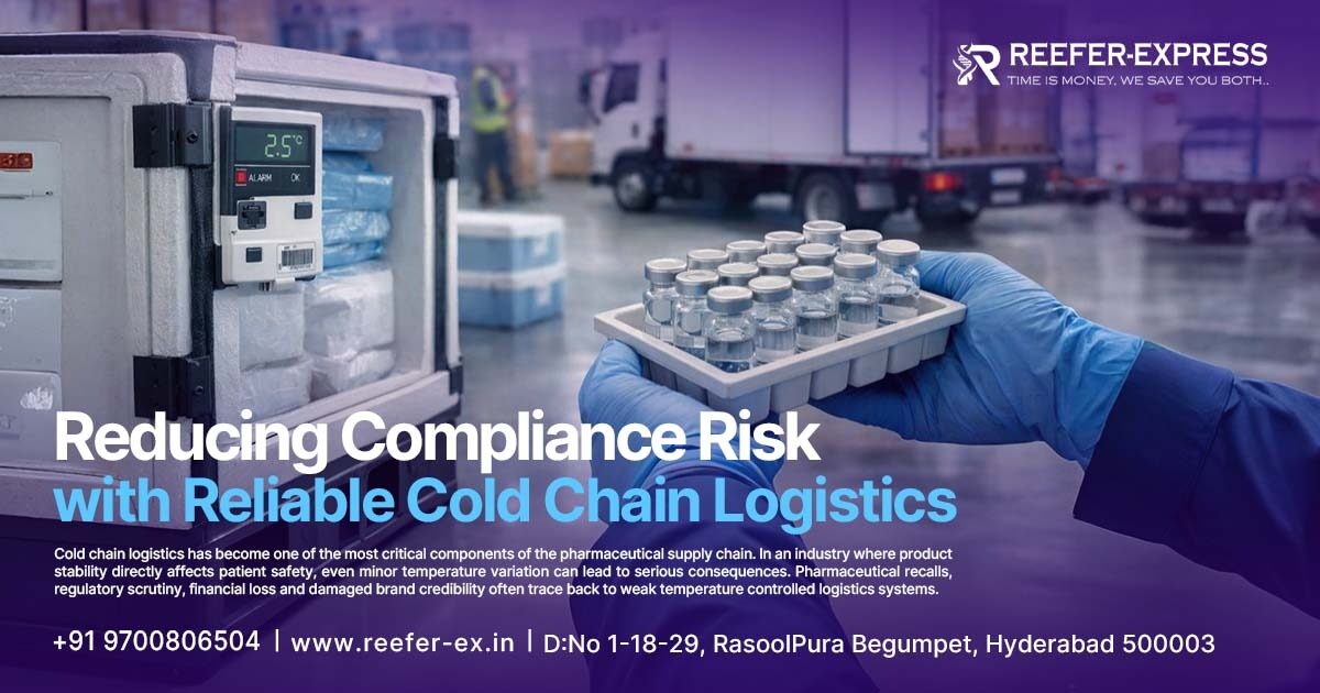 cold chain logistics for pharmaceutical distribution in India