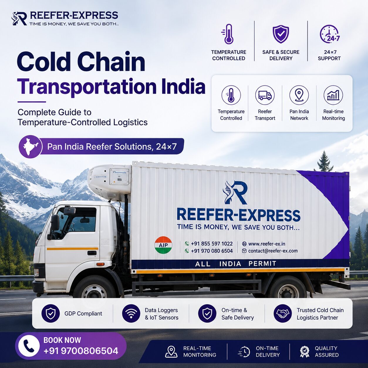 cold chain transportauion india