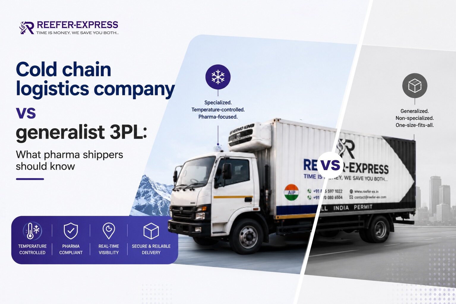 Cold Chain Logistics Company vs. Generalist 3PL: What Pharma Shippers Should Know