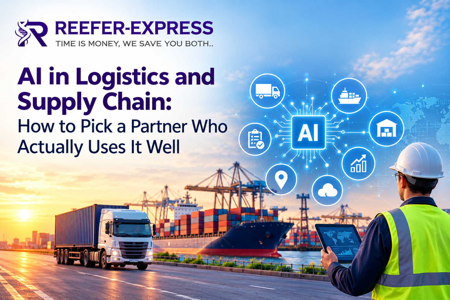 AI in logistics and supply chain with Reefer-Express